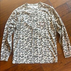 Burlebo long sleeve duck camo medium tshirt